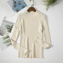 Early Autumn Half Turtleneck Sweater Ladies Pullover