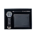 Creative Holiday Gift Wallet Pen Watch Set