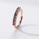 Champagne Real Gold Qigongzhu Ring Female Accessories