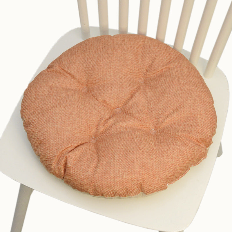 Multicolor Linen Five-circle Chair Cushion Chair Cushion