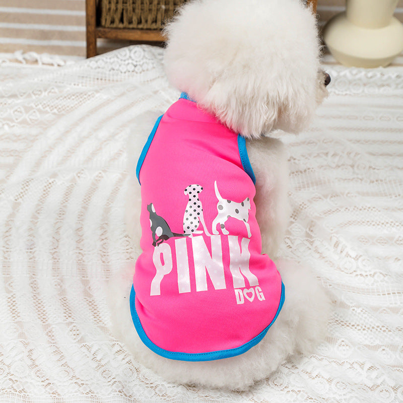 Creative Printed Cute Pet Dog Vest