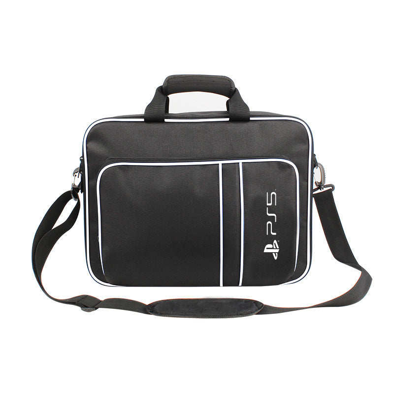 حقيبة تخزين محمولة للسفر لجهاز PS5 Host Messenger Bag