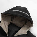 Men's Polyester Plus Velvet Padded Padded Jacket