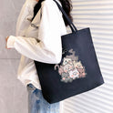 Women's Canvas Bag New Shoulder Handbag Student Tote One Piece