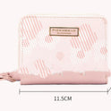 New Creative Hazy Flower Women's Wallet Zipper