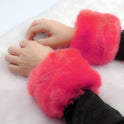 Fur Sleeves, Wrist Cuffs, Fur Wristbands, Plush Bracelet Sleeves, Belts