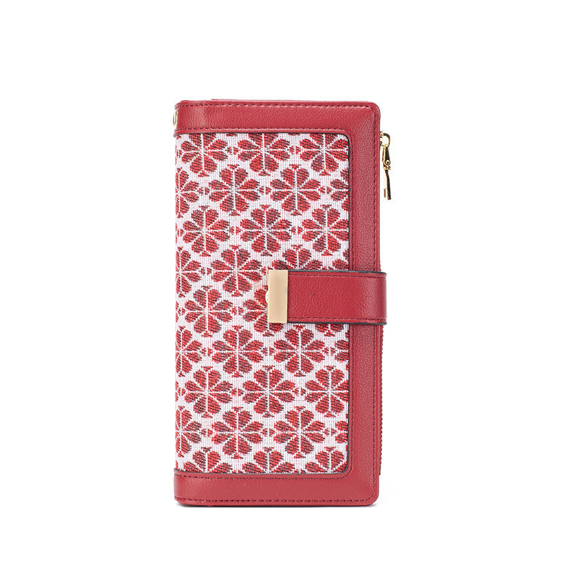 Long Buckle Women's Wallet Large Capacity