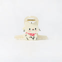 Milk White Cute Cat Claw Clip Girl Hair Accessory Hair Clip