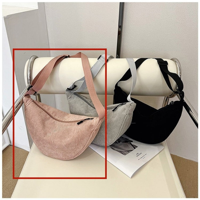 Autumn New Large Capacity Crossbody Dumpling Bag