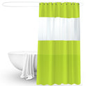 Splicing Translucent Waterproof Mildew Proof Bathroom Bath Shower Partition Curtain