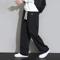 Sweatpants Men's Straight Casual Trousers Loose Wide Leg Sports Pants