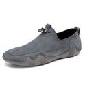 Leather Casual Men's Shoes Breathable Slip-on