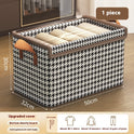 Foldable Fabric Steel Frame Non-woven Fabric Household Large Capacity Clothes Storage Box