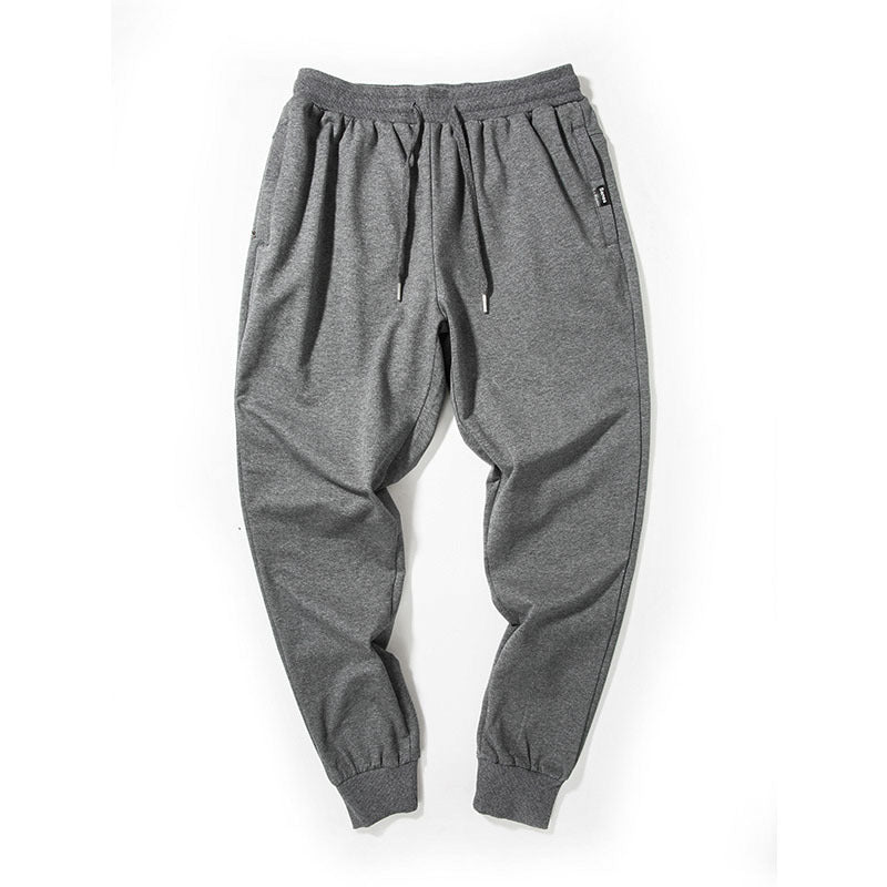 Cotton Sweatpants With Loose Bunched Feet