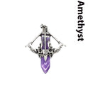 Cupid Sword Crystal Pendant Pallisandro Classico