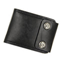 New Men's Wallet Short Multifunctional Fashion Casual Double Snap