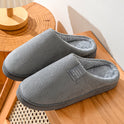 Home Indoor Wear-resistant Non Slip Cotton Slippers