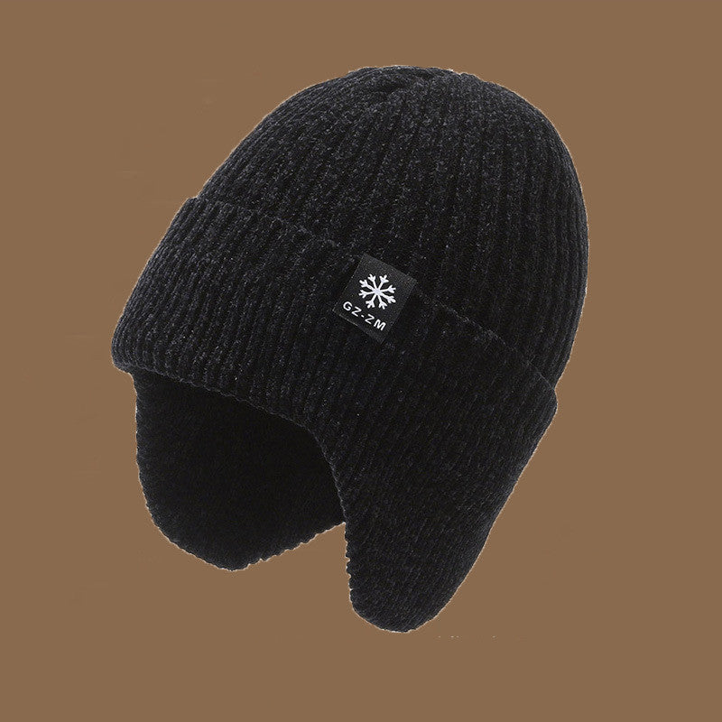 Fashion Men's Winter Fleece-lined Warm Wool Hat