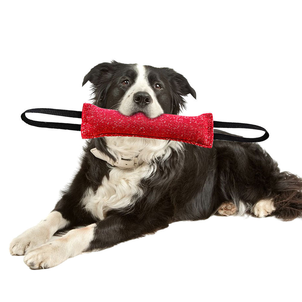 Durable Dog Bite Stick Creative Dog Tug Chew Stick For Teeth Cleaning, Ideal For Medium Breeds Stick For Interactive