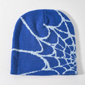 Men's And Women's Warm Net Jacquard Knitted Hat