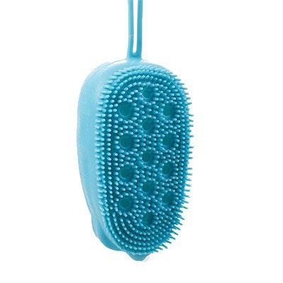 Silicone bath brush