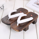 Two-toothed Clogs Japanese Gentleman Clogs Wooden Slippers