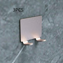 Punch-free Kitchen And Bathroom Bedroom Plug Bathroom Simple Alumimum Oxidation Hook