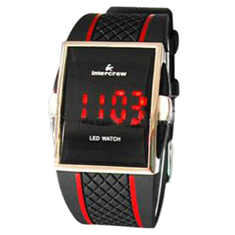 Men's Fashion Silicone Square Sports Watch