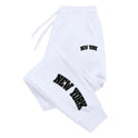 Letter Printed Casual Sports Straight Sweatpants