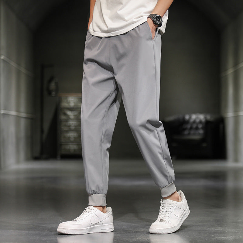 Men's Casual Trousers Trendy Brand Harlan Nine-point Beam Pants