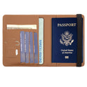 PU Anti-theft Swiping Multifunctional Travel Passport Case Card Holder