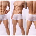 Striped Transparent Boxers For Men