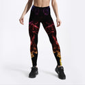 Digital Printed Ladies Slim Leggings