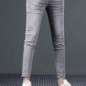 Stretch Slim Fit Elastic Ankle-length Pants Skinny Pants Spring And Summer Jeans