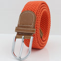 Simple Stretch And Breathable Canvas Woven Belt