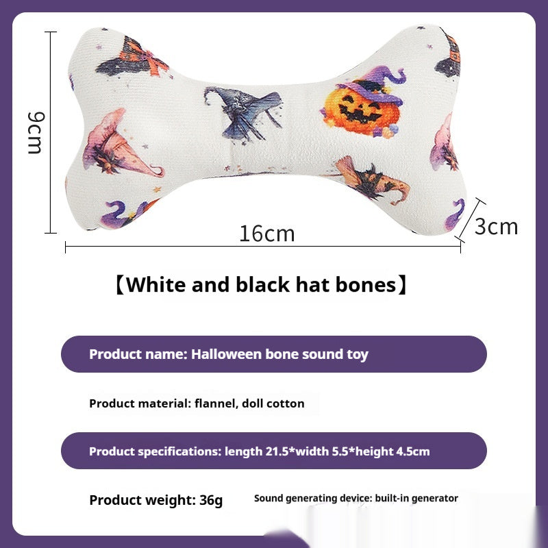 Voice Pet Halloween Bone Toy