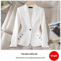 Women's Black Suit Jacket With Advanced Design