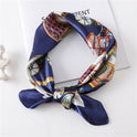 Women's New Small Square Retro Cashew Professional Scarf