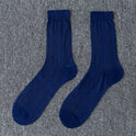 Pansy Loose Mouth Jacquard Weave Socks Thin