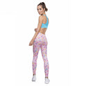 Printed cropped sport leggings