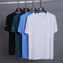 Cool Breathable Sports Ice Silk T-shirt Men