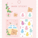 Sweet Notes Index Stickers PVC Marked Hand Tent Decoration Ins Study Notes