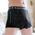 Men's Ice Silk Mesh Breathable Boxers