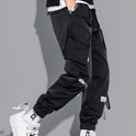 Men's Loose-thick And Padded Laser Overalls