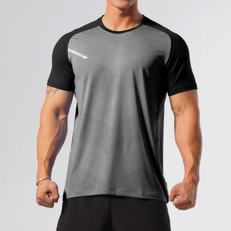 Men's T-shirt Sweat-absorbent Breathable Basketball Loose Plus Size Top Summer