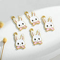 Long Eared Rabbit DIY Zinc Alloy Accessories