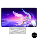 Angel Pattern Large Office Non-Slip Mouse Pad