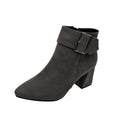 High Heel Thick Martin Boots Women's British Style