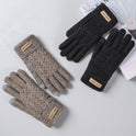 Men's Gloves Keep Fingers Warm In Winter