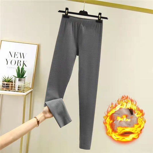 Autumn And Winter Padded Pants Wool Pants Warm Pants Female